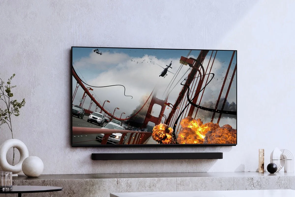 De Sony Bravia 9 is het topmodel van het merk. Aanvankelijk alleen beschikbaar in 85 en 75 inch (zoals op deze foto)